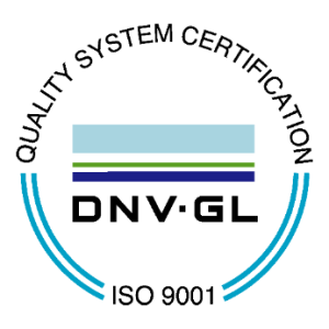 DNV certification body mark for GID Industrial ISO 9001 certification