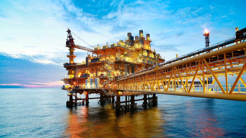 Offshore oil and gas production platform