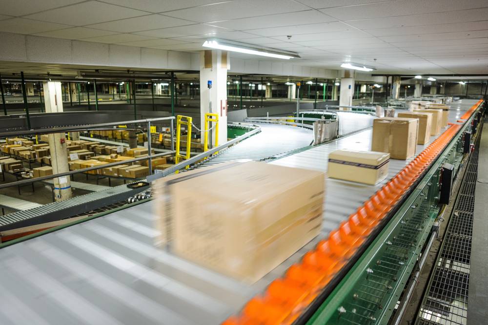 Order being picked and moved out for urgent dispatch